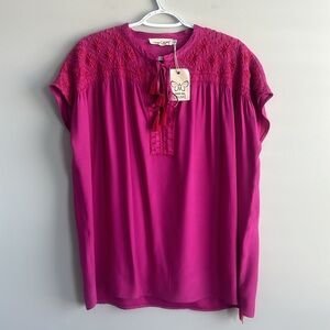 Johnny Was Calme Double Tassel Top